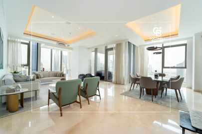 Luxury Penthouse| Maids+Drivers Room| Marina View - Interior view