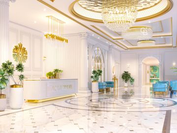 Breathtaking project in Italian-Victorian style - Interior view