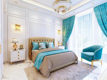 Breathtaking project in Italian-Victorian style - Interior view