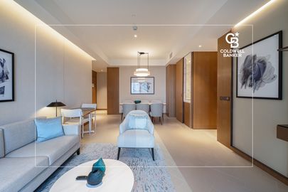 Burj View | Brand New| Furnished | Vacant - Interior view