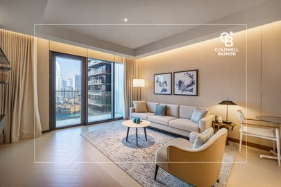 Burj View | Brand New| Furnished | Vacant - Interior view