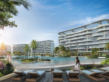 Modern 1-Bed | Waterfront Living | Lagoon Views - Interior view