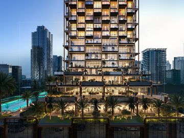 Spacious 2BR | Pool And Boulevard View | Furnished - Interior view