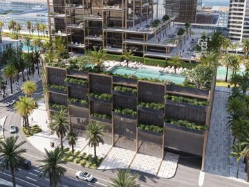Spacious 3BR+Maid | Skyline, Lagoon And Blvd View - Interior view