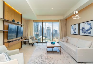 Biggest Layout | Burj Khalifa View | Vacant - Interior view