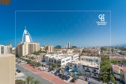 2BR+Maids | Burj Al Arab View | Vacant - Interior view