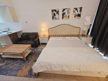 Fully Furnished Studio | JVC | 12 CHQS - Interior view