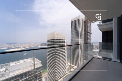 High Floor | Marina and The Palm View | Brand New - Interior view