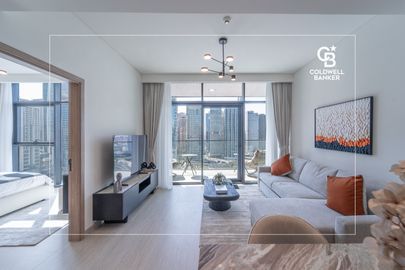 Stylish Corner Unit | Fully Furnished | High Floor - Interior view