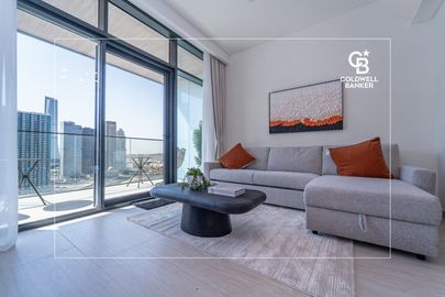 Stylish Corner Unit | Fully Furnished | High Floor - Interior view