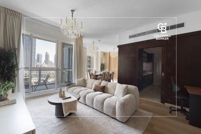 Fully Furnished 3BR with Burj And Fountain Vistas - Interior view