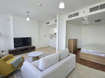 Fully Upgraded | Fully Furnished | DIFC View - Interior view