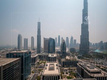 Burj Khalifa View | High Floor | Vacant - Interior view