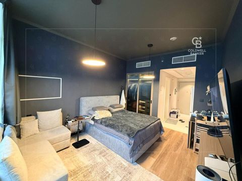 Upgraded Furnished Studio | Golf View I High Floor - Dubai property
