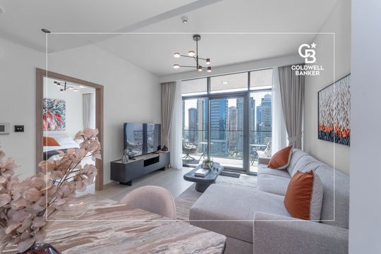 Stylish Corner Unit | Fully Furnished | High Floor - Dubai property