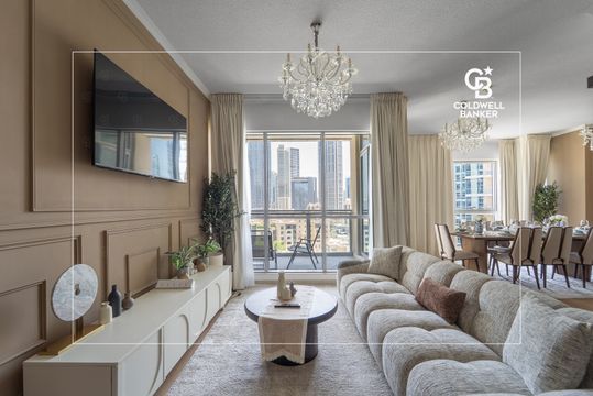 Fully Furnished 3BR with Burj And Fountain Vistas - Dubai property