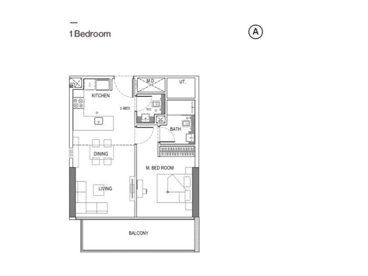Floor plan - Tenanted | High ROI | Community view
