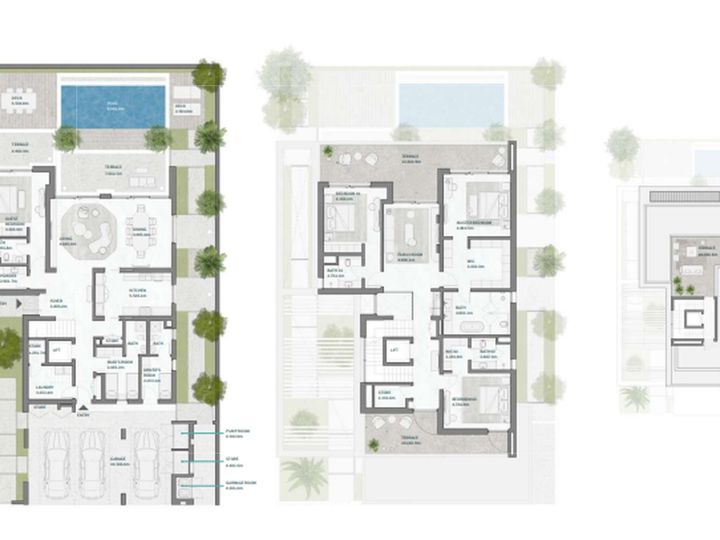 Floor plan - Single Row | Multiple Options | Vastu