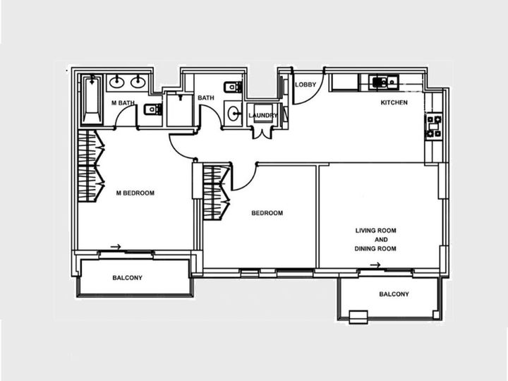 Floor plan - High Floor | Best Location | Bright