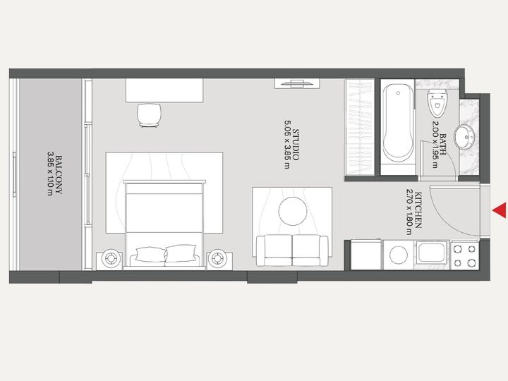 Floor plan - VACANT | STRONG ROI | PRIME LOCATION