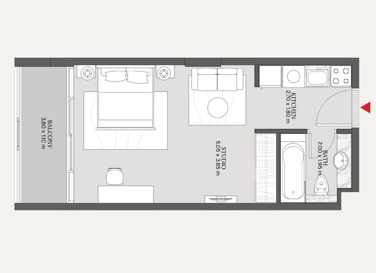 Floor plan - NO Agency Fee | Vacant | Price Reduced