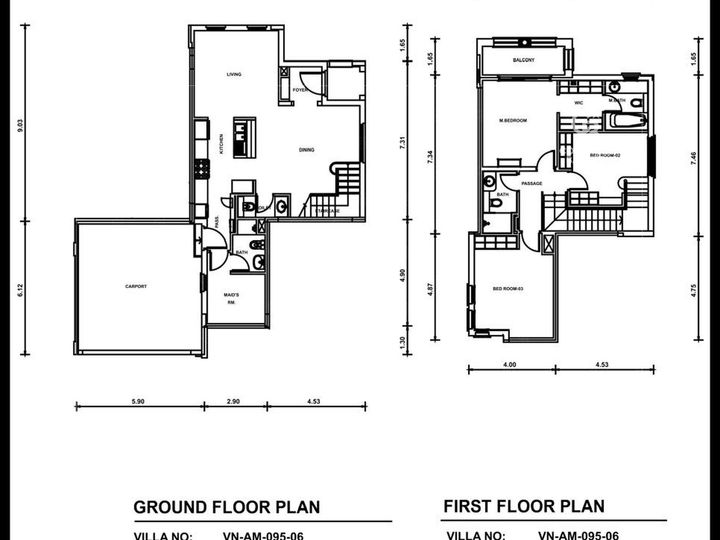 Floor plan - High ROI | 3BR Villa | Prime C-Cluster | Rented
