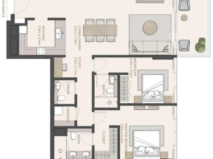 Floor plan - Premium Living | Smart Investment | 5 Years PHPP