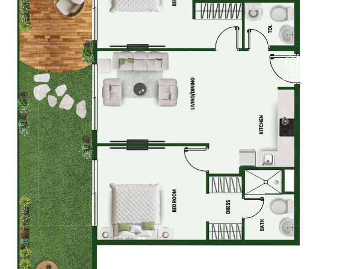 Floor plan - SMART WELLNESS APARTMENT | INVESTOR OPPORTUNITY