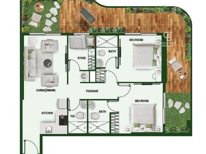 Floor plan - MODERN WELLNESS APARTMENT | PREMIUM LIFESTYLE