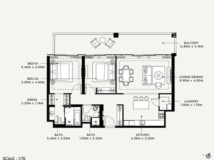 Floor plan - INVESTMENT OPPORTUNITY | PREMIUM COMMUNITY