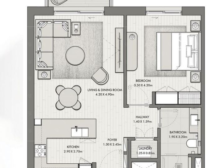 Floor plan - OP Price I Close to Handover I Payment Plan