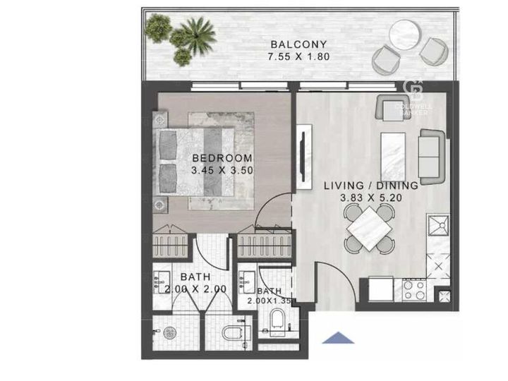 Floor plan - POOL VIEW | PRIME LOCATION | SPACIOUS