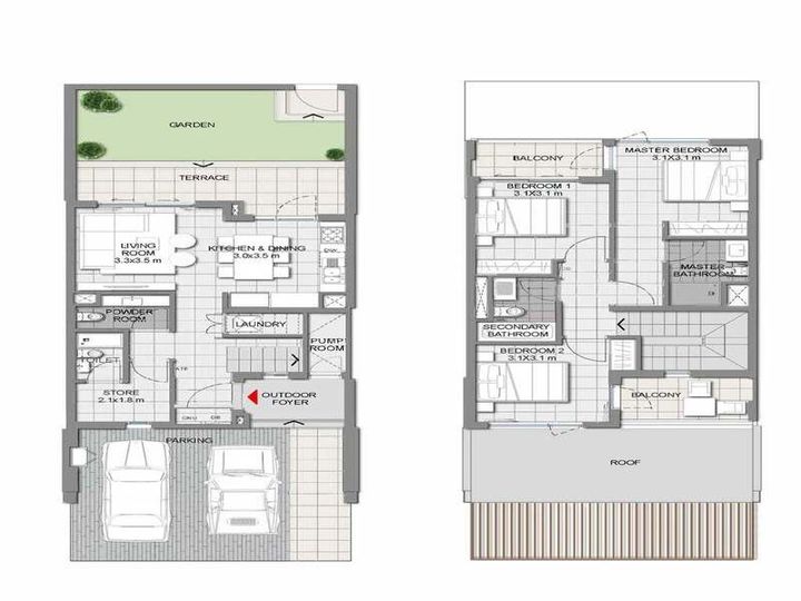 Floor plan - Near Amenities | Gated Community | Vacant Now
