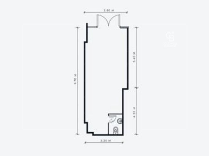 Floor plan - PRIME COMMERCIAL SPACE | HIGH VISIBILITY