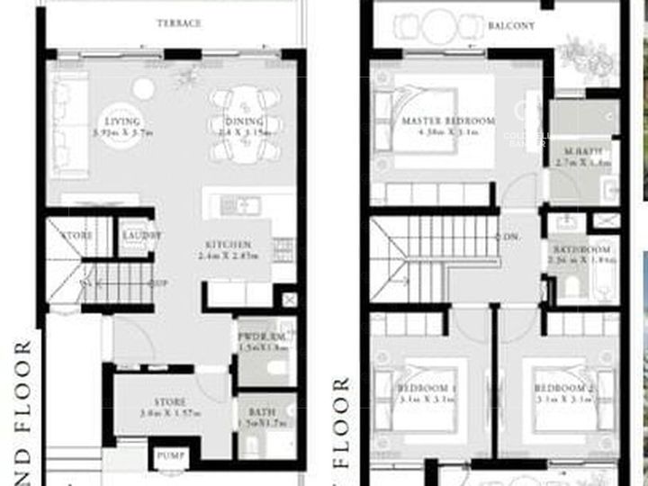 Floor plan - Gated Community | Single Row | Near Amenities