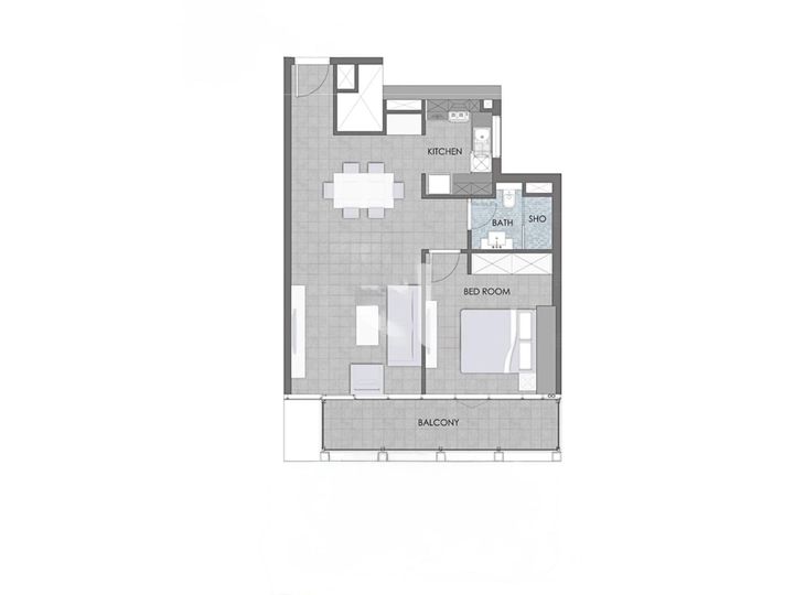 Floor plan - Marina View | Fully Furnished | Large Layout