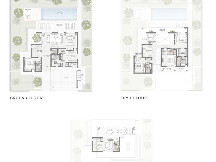 Floor plan - Huge Layout | Modern | Luxurious Villa