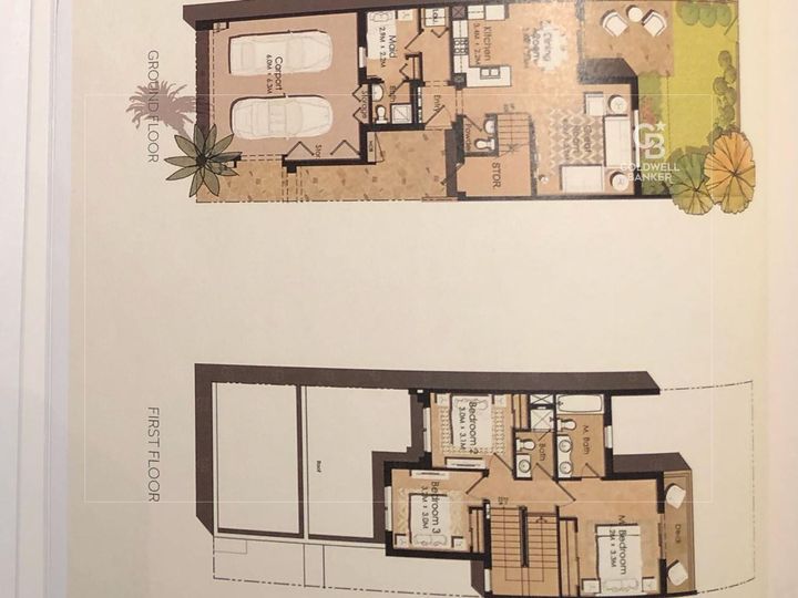 Floor plan - Type 2 | Single Row | Available Middle June