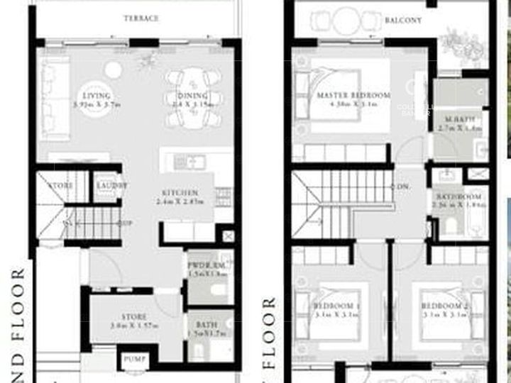 Floor plan - Brand New | Single Row | Close to Amenities