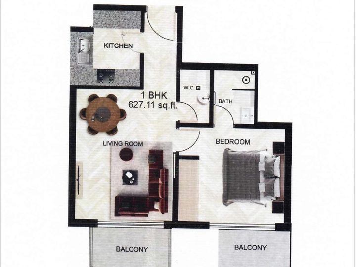 Floor plan - Fully Furnished | Spacious | Prime Location