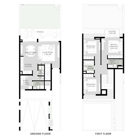 Floor plan - Single Row | Brand New | Near Sports Court